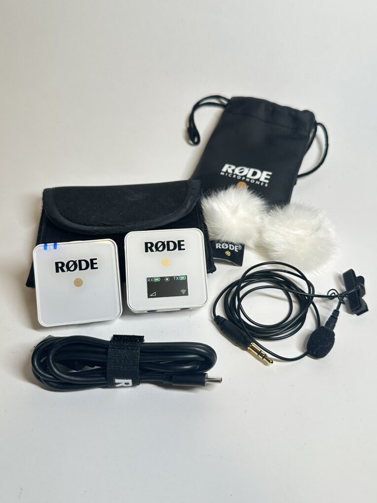 Rode wireless GO Microphones And Lav Mic