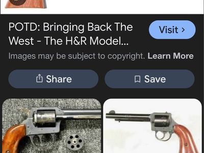 A .22 Long Rifle Cylinder For an H&R Model 649