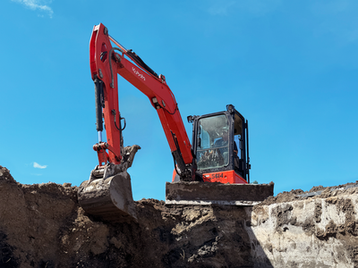 Kubota KX057-5 Excavator Rental – Mid Size Mini Ex - 5.5 Ton - See Description