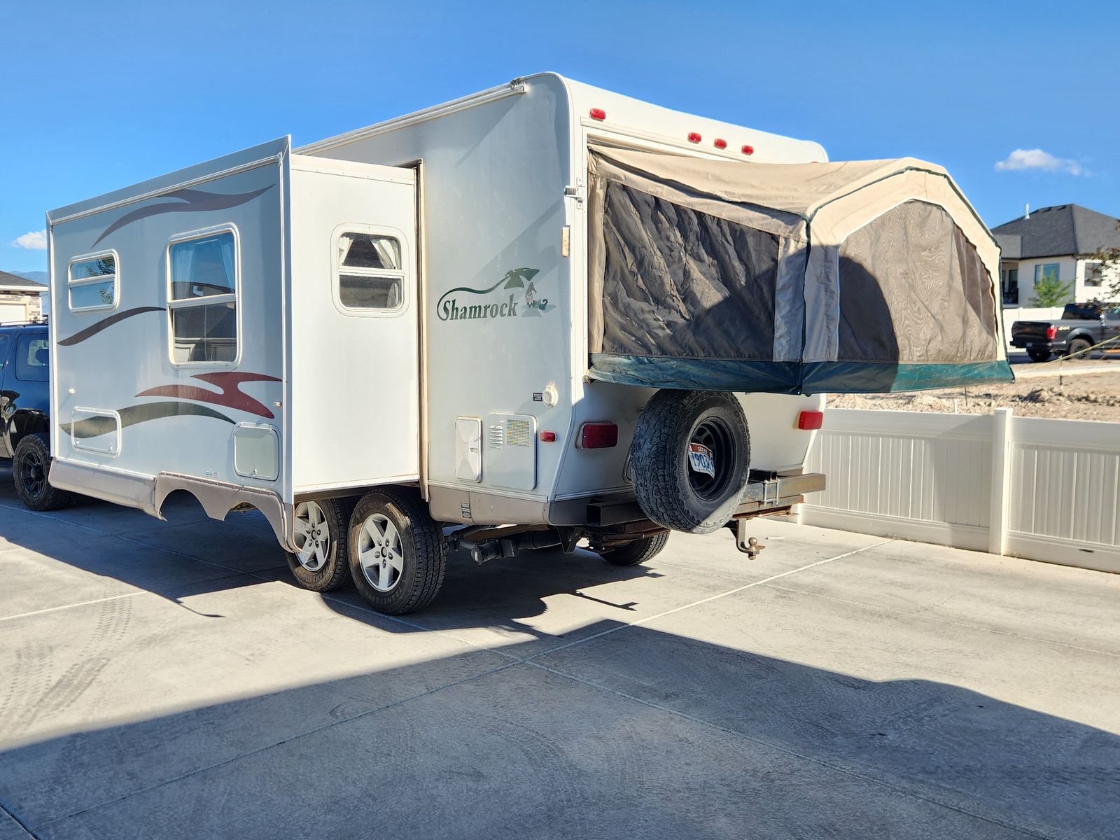 2007 Shamrock 21 ft transformer adventure trailer