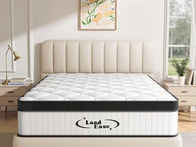King Size Mattress,12 Inch King Mattress in a Box for Back Pain Relief, Upgrade Memory Foam and Pocket Coils Spring, Medium Firm