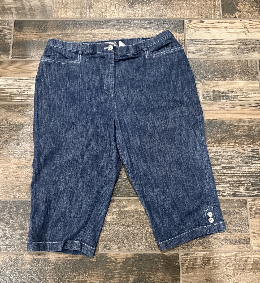 Women Size 16 Jean Capris