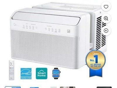 BRAND NEW Midea 8000 BTU 8k Window Air Conditioner Unit