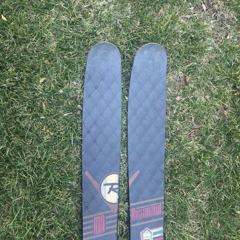 Men's 188 cm Rossignol S7 Downhill Fat Powder Skis