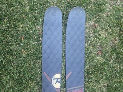 Men's 188 cm Rossignol S7 Downhill Fat Powder Skis
