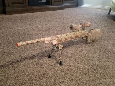 AIRSOFT PEW PEW CAMOFLOUGED