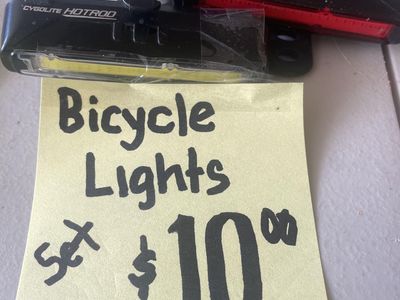 Cygolite Hotrod Bicycle Light Set - Front & Rear LED Bike Lights