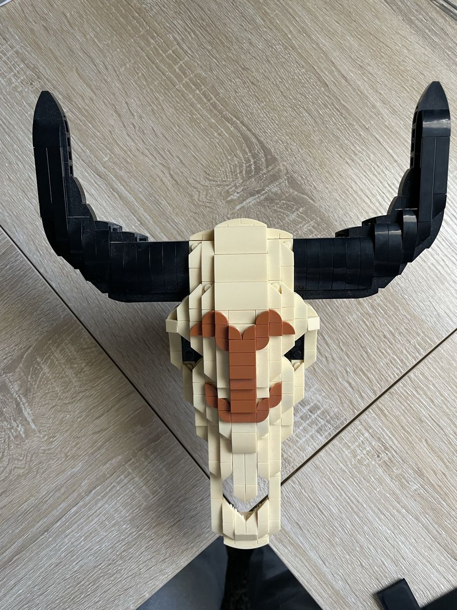 Brickcraft Yellowstone Steer Skull