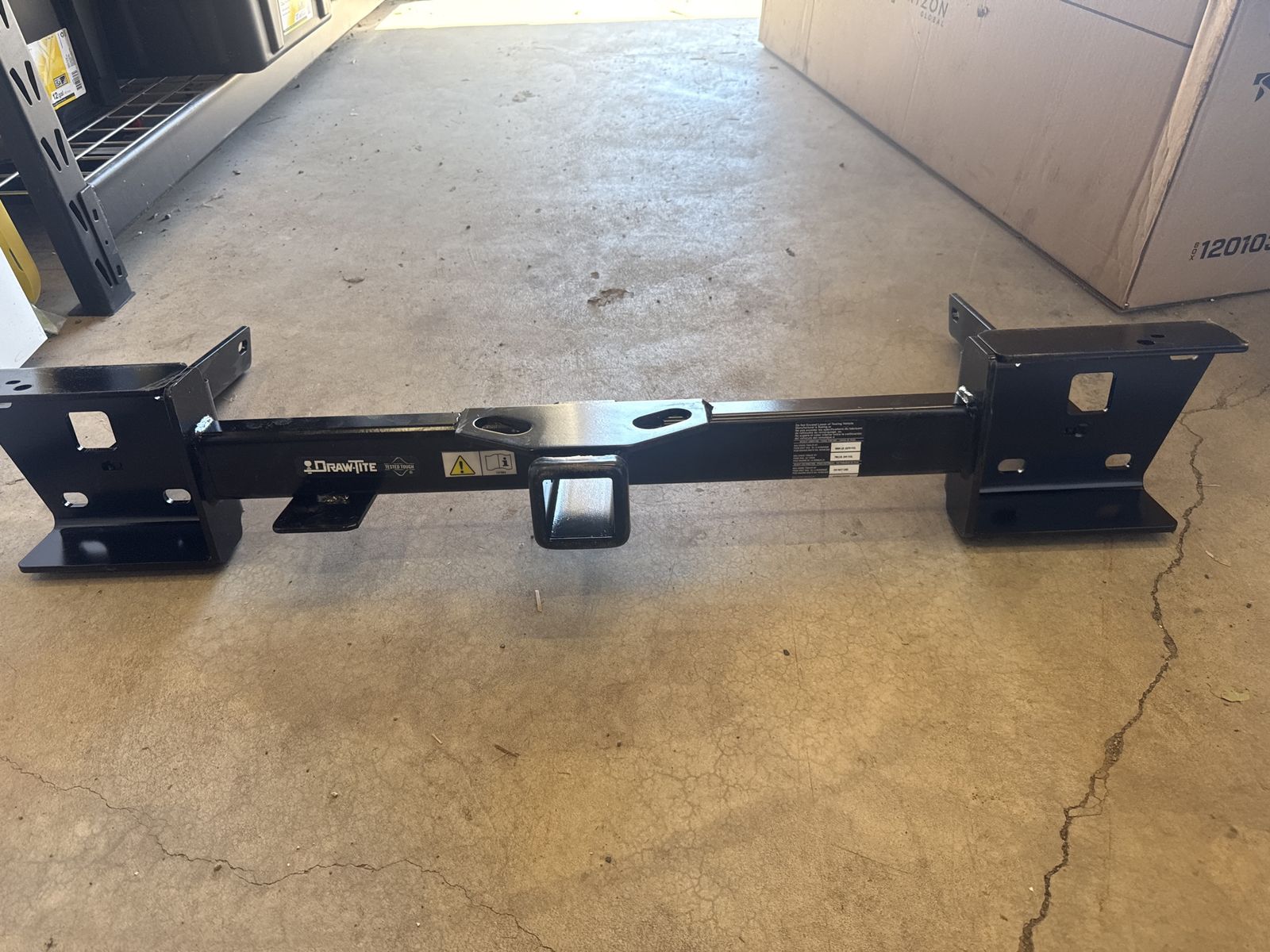 Draw-Tite Tested Tough Trailer Hitch Receiver for Cars - Black