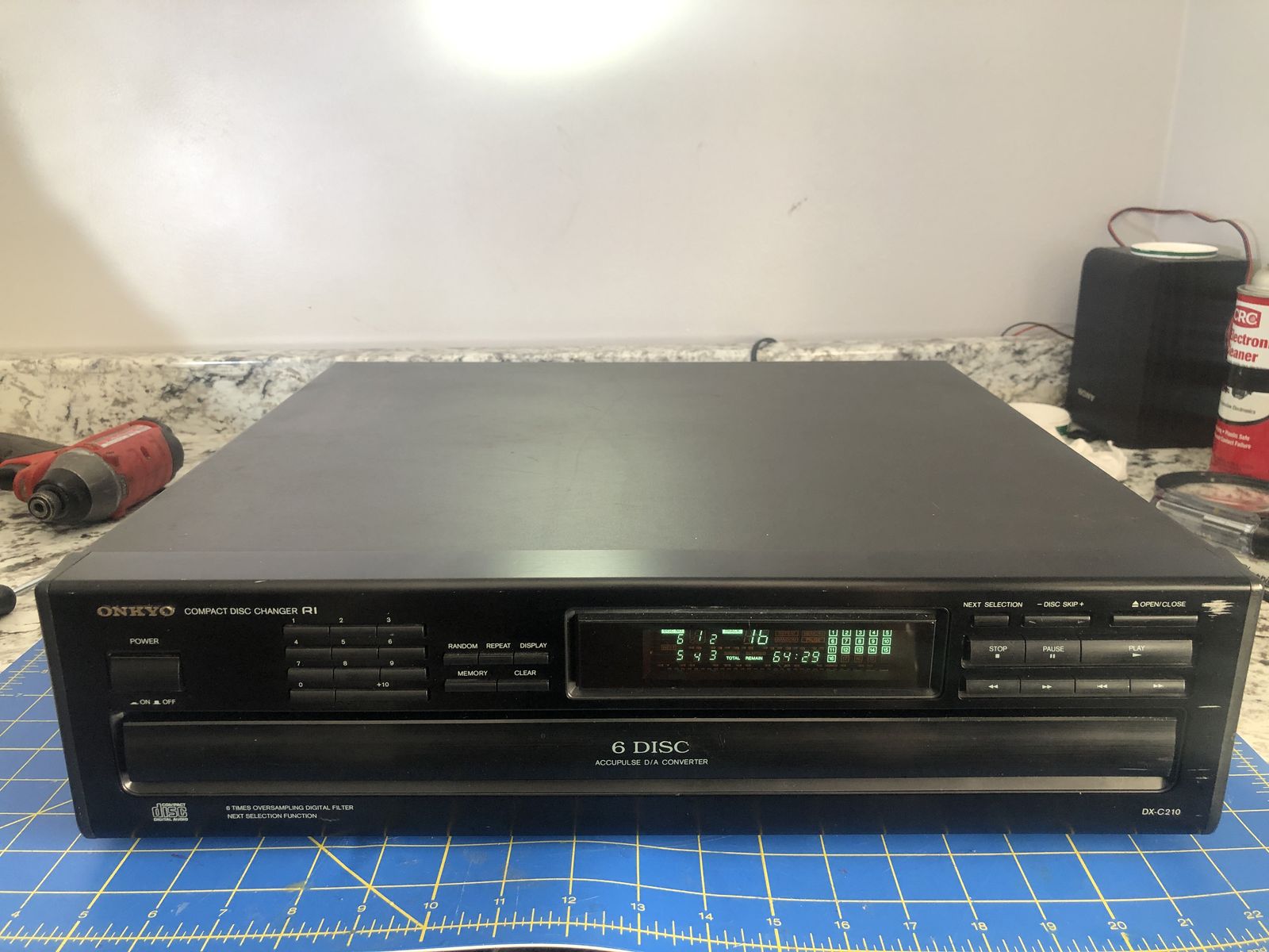 Onkyo 6 Disc Player
