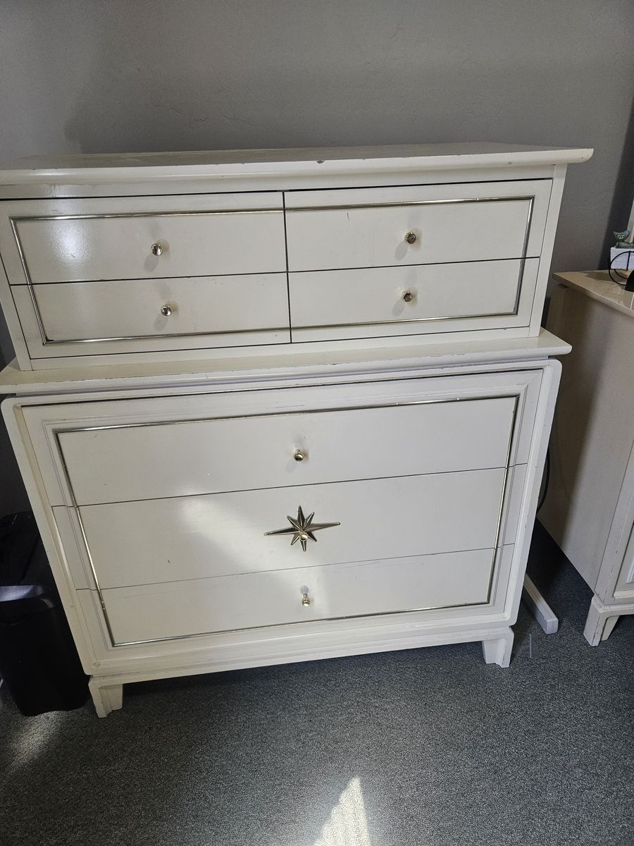 Vintage Mid-Century Hollywood Regency Bedroom Set