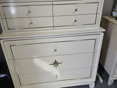 Vintage Mid-Century Hollywood Regency Bedroom Set