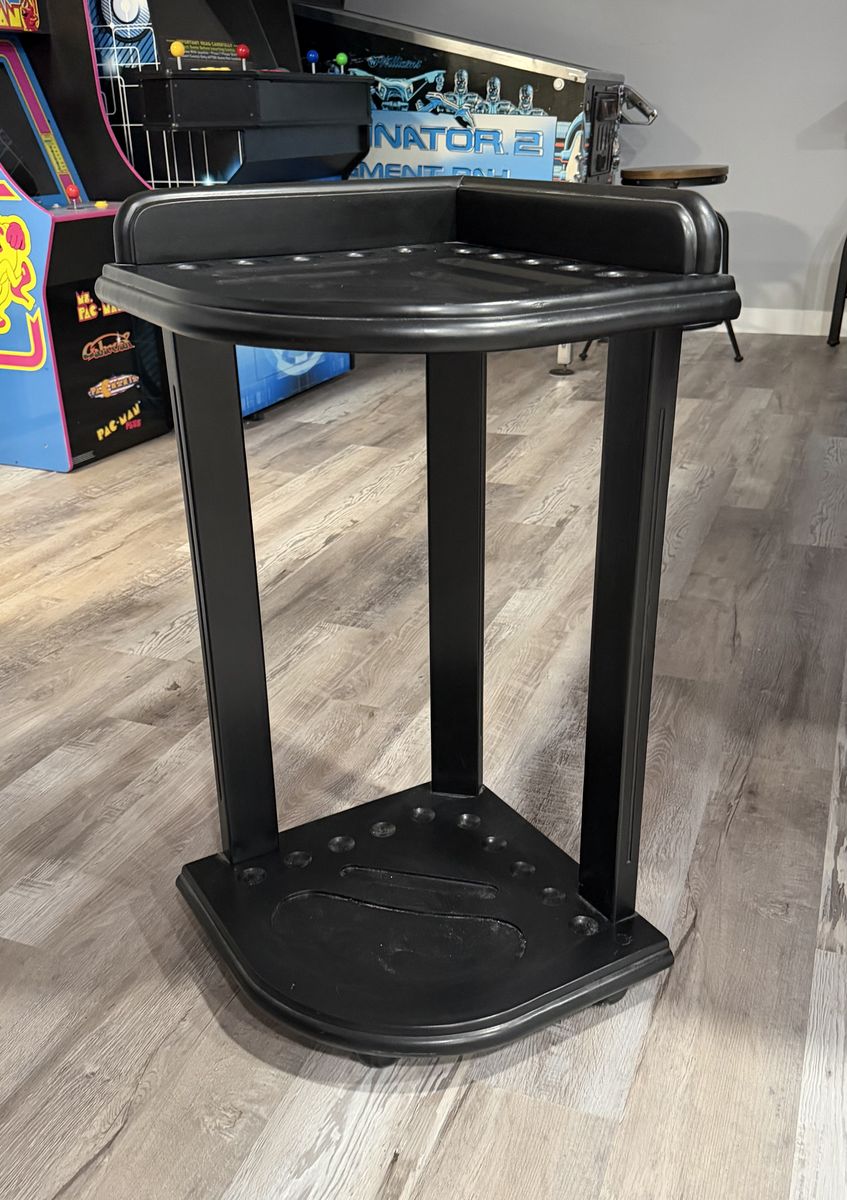 Corner Pool Cue Stand