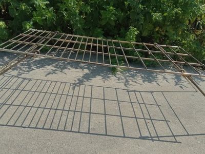Heavy Duty Folding Campfire Grill - Over-the-Fire Cooking Grate