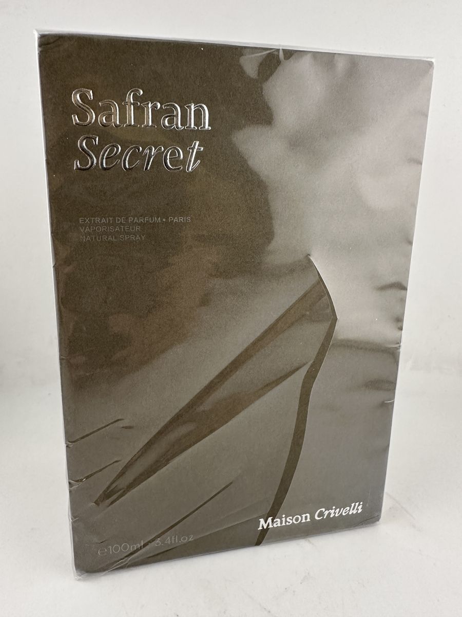 Maison Crivelli Safran Secret Extrait De Parfum 100ml New Sealed