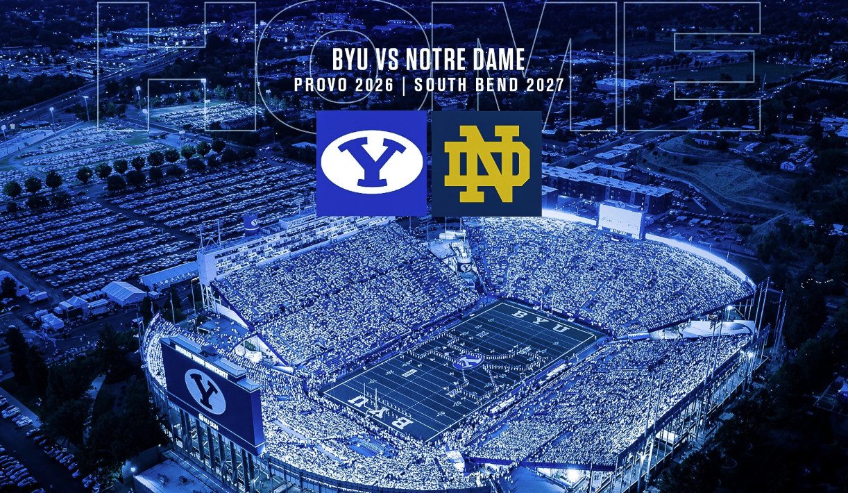 4 Tickets for the BYU vs. Notre Dame Football Game
