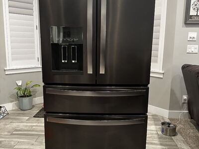 Whirpool 36-inch French Door Refrigerator - Black