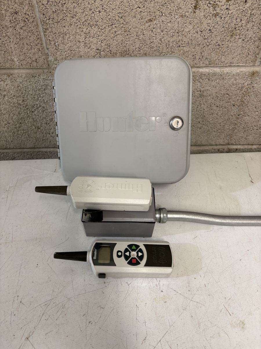 Hunter 13-Zone Automatic Sprinkler Controller with Roam Remote