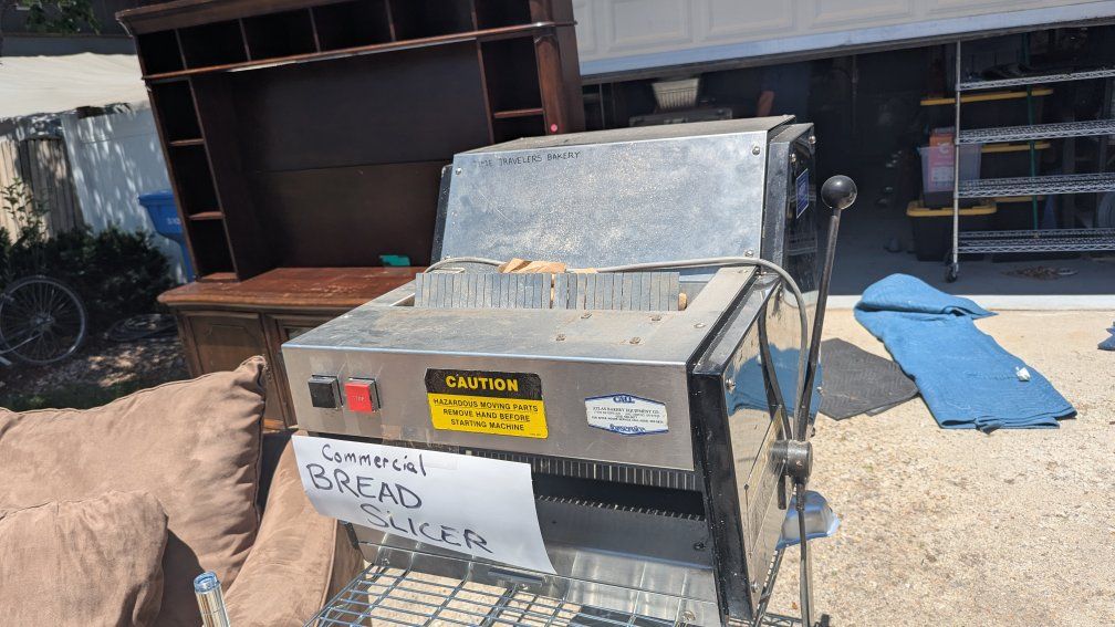 Oliver Commercial Bread Slicer – Works Great, Extra Blades Included – $200 OBO