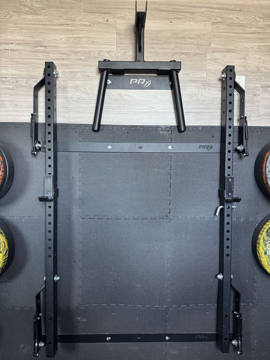 PRx Performance Profile PRO Rack Folding Squat Rack Home Gym Equipment