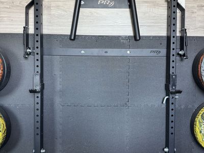 PRx Performance Profile PRO Rack Folding Squat Rack Home Gym Equipment