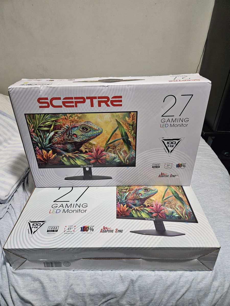Pair of 27" Monitors