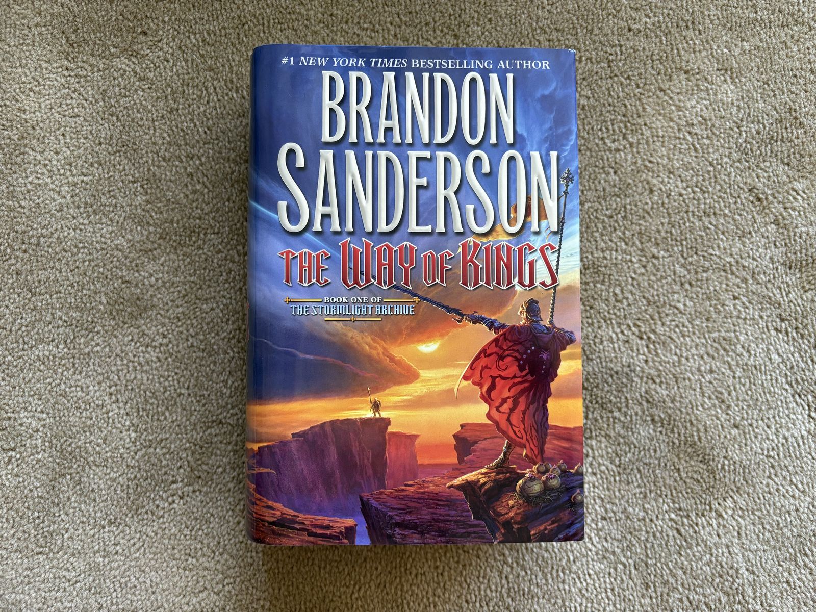 The Way of Kings, by Brandon Sanderson (hardcover)