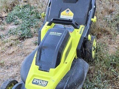 Ryobi one+ electric mower