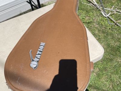 Ovation Vintage Acoustic Guitar Hardshell Case Brown with Plush Interior - $150 OBO