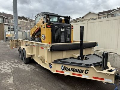 Load, Haul & Clean Up All In One – CAT 250 Wheeled Skid Steer and Dump Trailer Combo