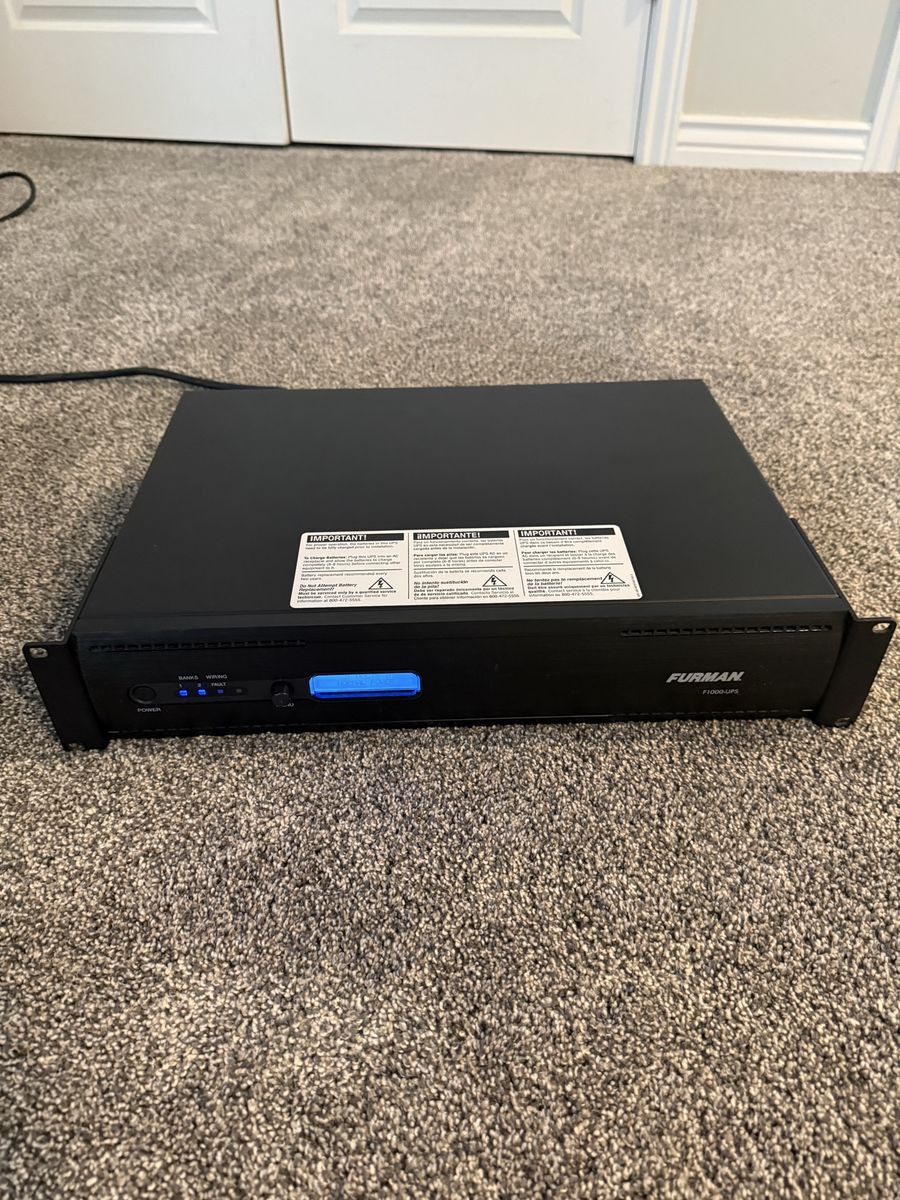 Furman F1000-UPS Uninterruptible Power Supply