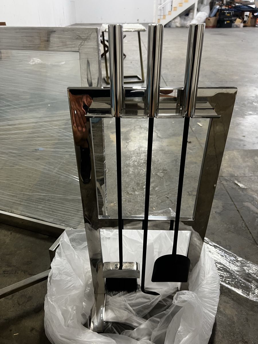 Fireplace Screen And Tools