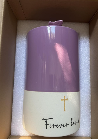 New in box Ceramic Urn for Human Ashes