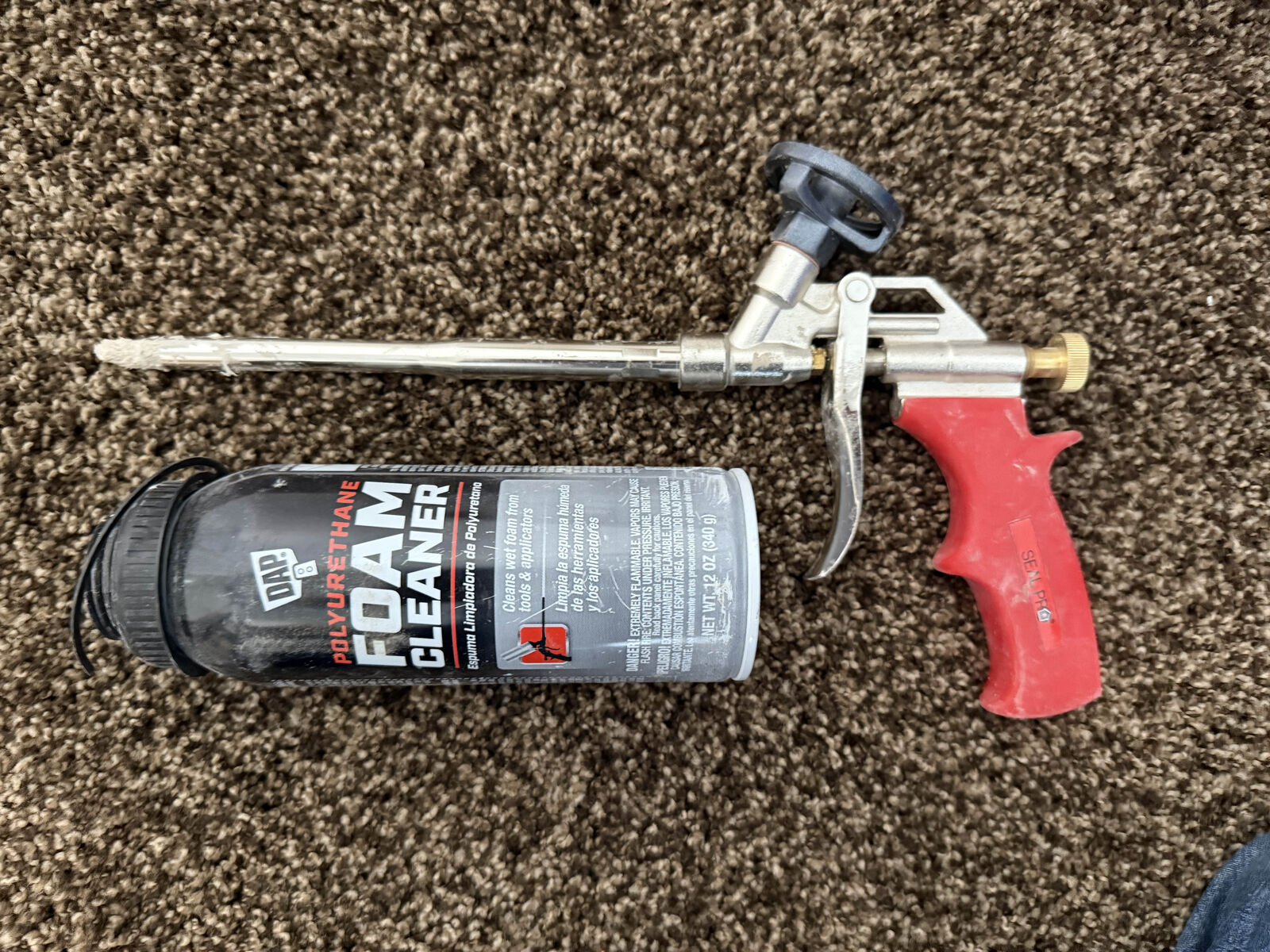 Professional foam spray gun