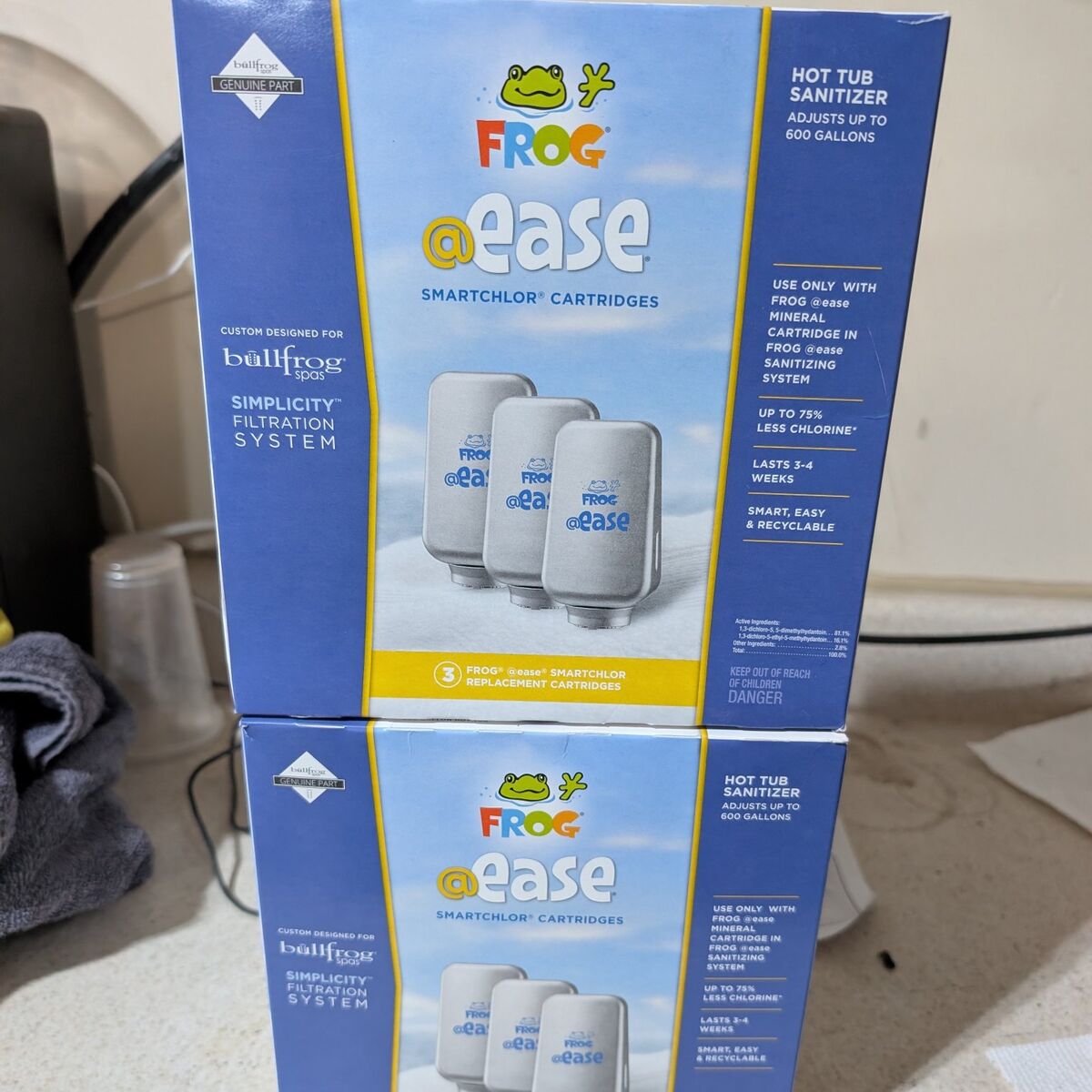 Frog ease for Bullfrog Spas, Smartchlor