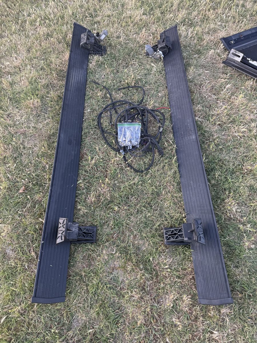 Electric running boards F150