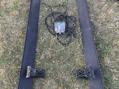 Electric running boards F150