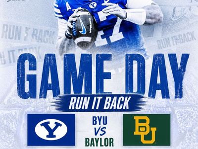 BYU vs Baylor – 4 Together – Sec 25 Row 10 – Lower Bowl – $225 Ea