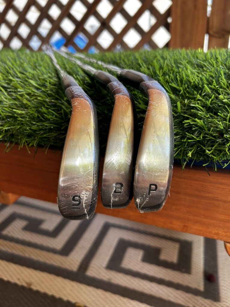 Bombtech 4.0 Pitching Wedge, 8 Iron, And 9 Iron