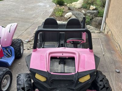 Pink Polaris Ride-On Toy Car