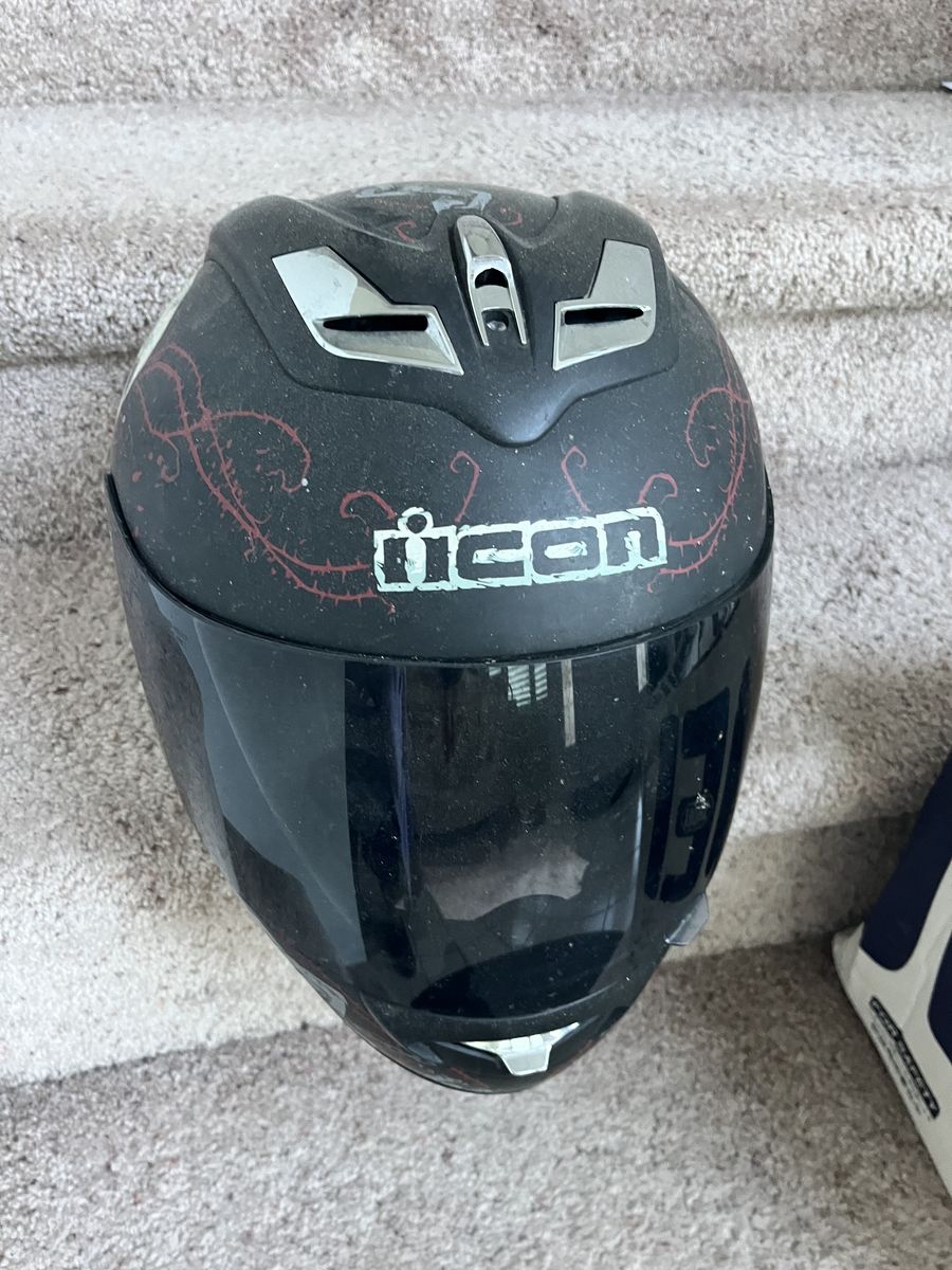 Motorbike Icon Helmet