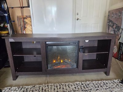 Tv Stand with Fireplace
