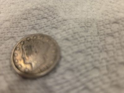 US Liberty Head V Nickel Coin 1912