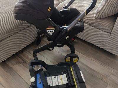 Doona+ carseat & stroller- nitro black all in one travel system