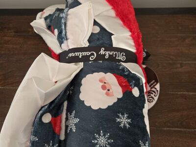 NEW Minky Couture Santa Blanket Adult and Monster Available