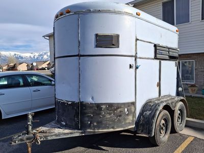 Two horse trailer