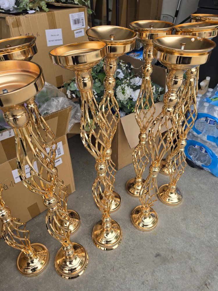 wedding flower stands
