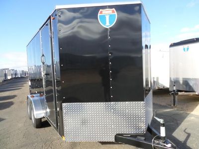 7x14 Interstate V-Nose Enclosed Cargo Trailer FREE INSPECTION