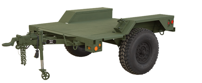 LTT-FLATDECK Military Trailers - Three Available