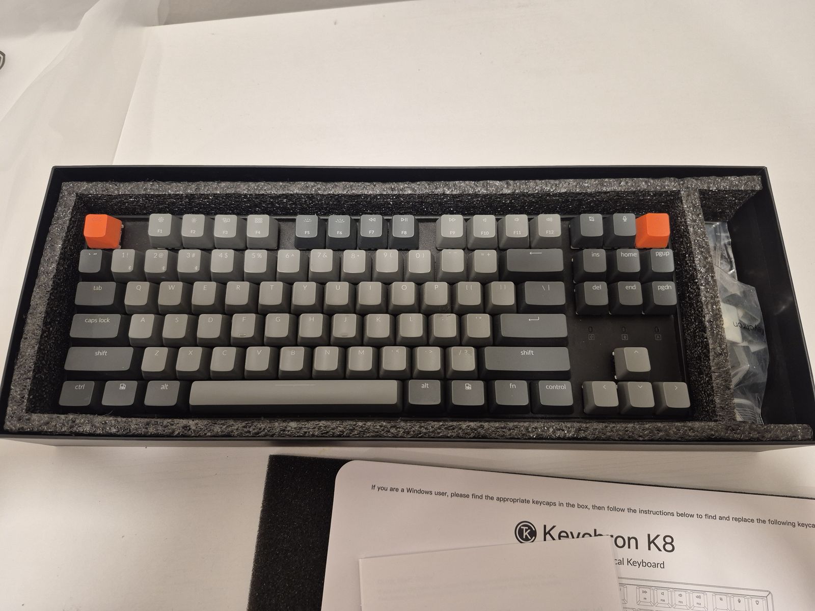 Keychron K8 Tenkeyless Wireless Mechanical Keyboard